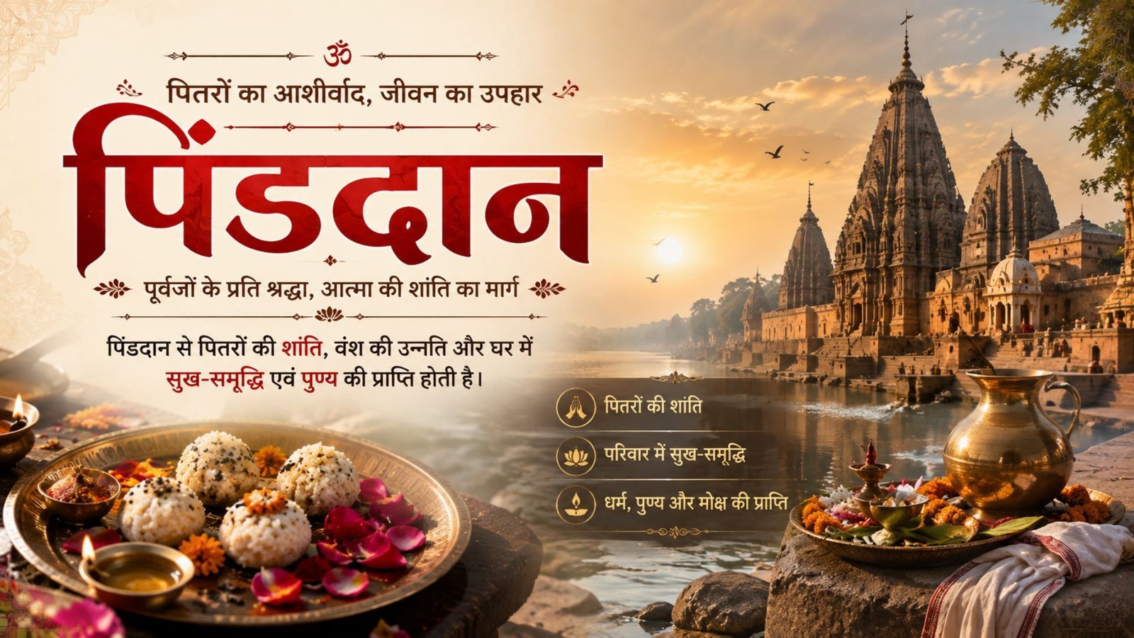 Pind Daan - for the peace of our ancestors
